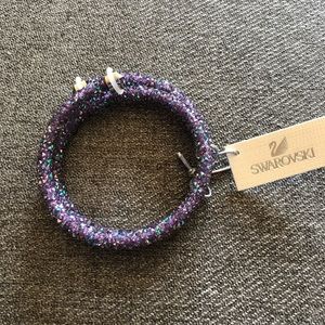 bracelet swarovski crystaldust violet bracelet swarovski crystaldust violet